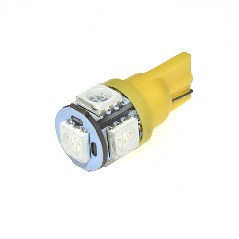 T10 LED Bulbs Amber Yellow