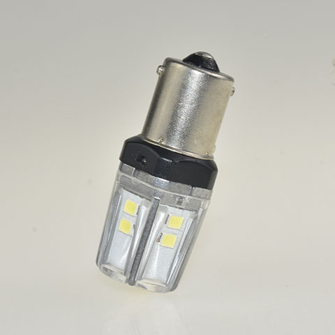 BA15S LED Light Bulb White